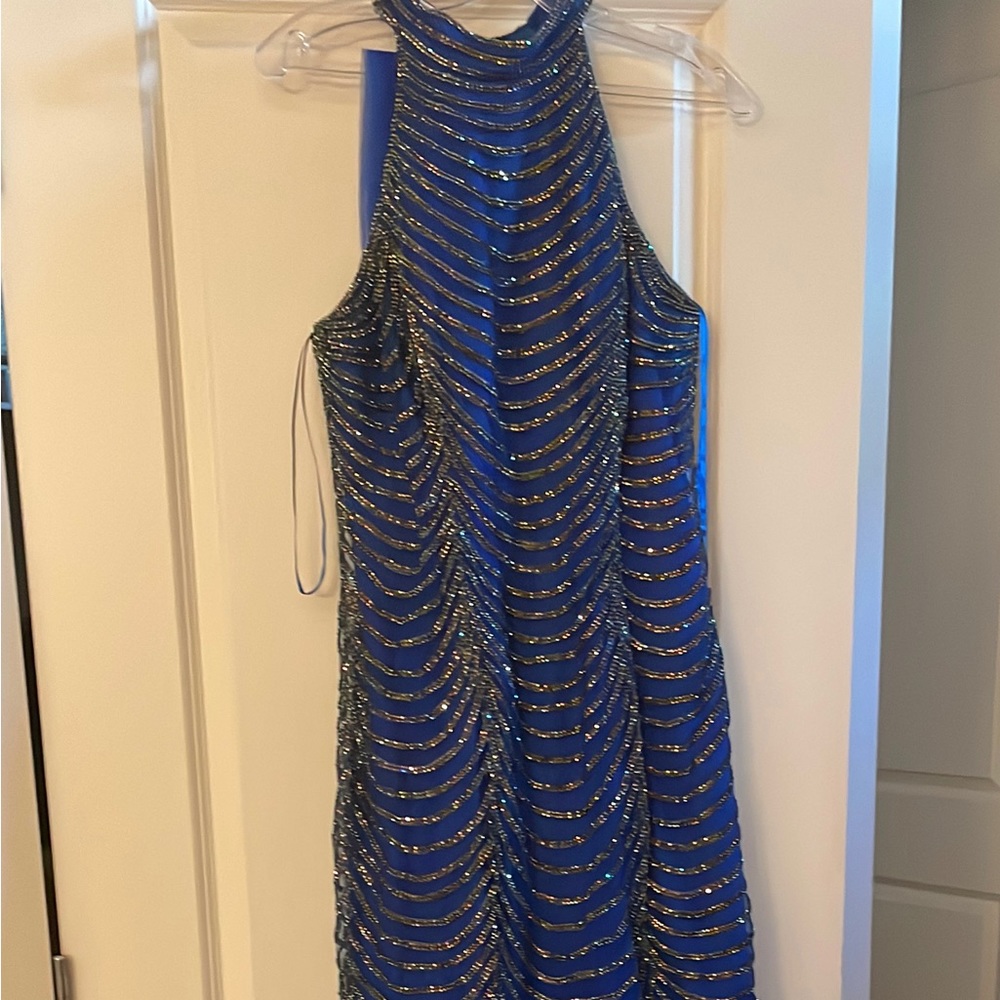 Blue prom/formal dress